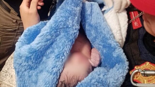 Rescatan a bebé abandonado en alcaldía Álvaro Obregón