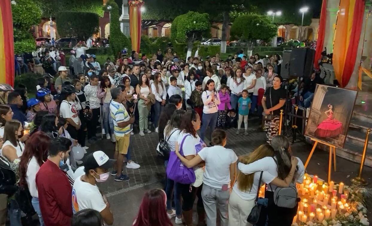 Protesta por el feminicidio de Alma Paola Zavala Rodríguez