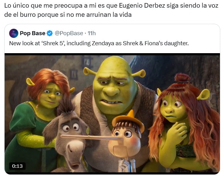 Memes de Shrek 5 y Eugenio Derbez