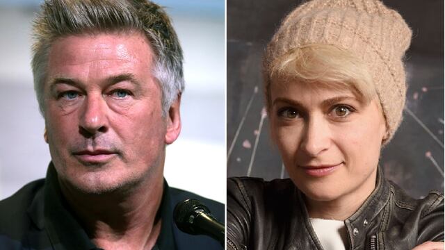 Halyna Hutchins y Alec Baldwin