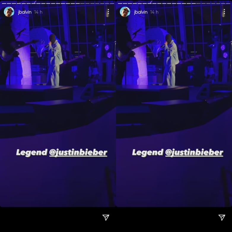 J Balvin dice que Justin Beiber es leyenda.