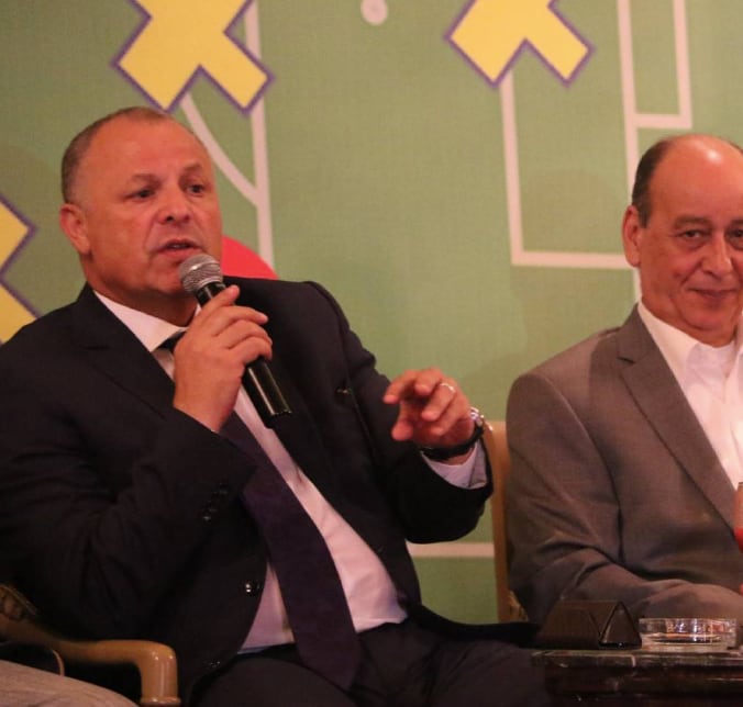 Hany Abo Rida. Presidente de Asociación Egipcia de Fútbol