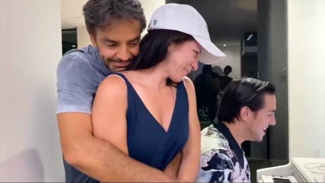 Eugenio Derbez y Alessandra Rosaldo