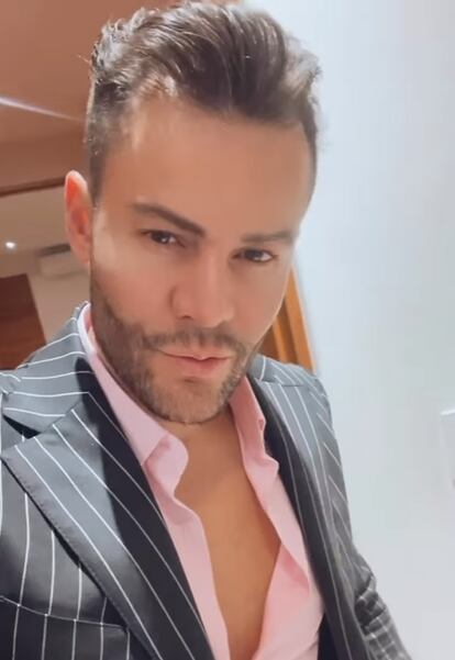 Said Pichardo, cantante y exnovio de Livia Brito.