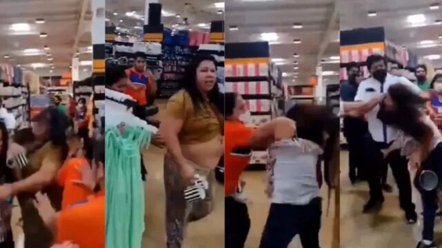 Mujeres se pelean con empleados de Chedraui en Cancún