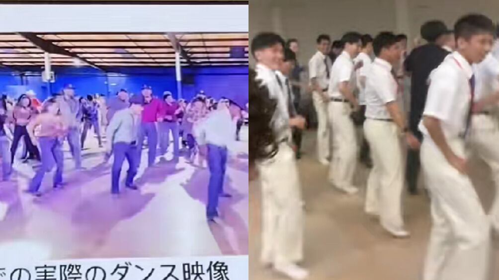 Video de estudiantes de Japón bailando el Payaso de Rodeo; lo aprendieron en pocos minutos