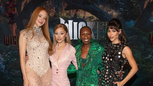 Danna Paola, Ariana Grande, Cynthia Erivo y Ceci de la Cueva