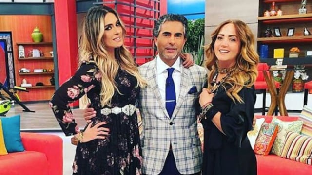 El conductor expresó todo su apoyo a Andrea Legarreta