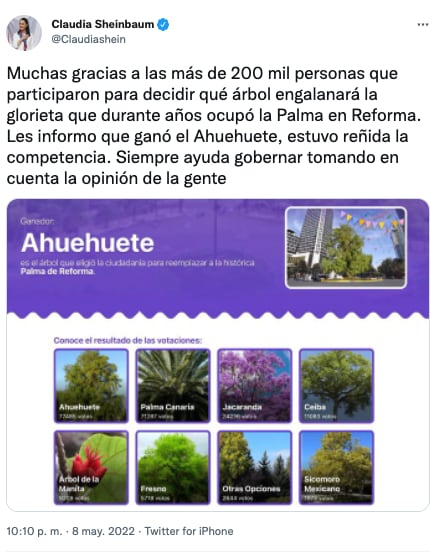 Encuesta ahuehuete