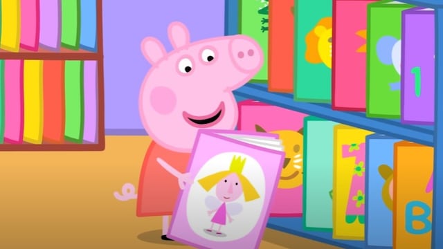 Peppa Pig visita la biblioteca