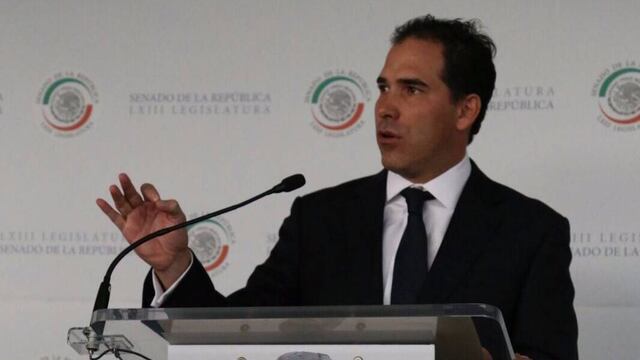 Pablo Escudero Morales, senador del Partido Verde Ecologista de México