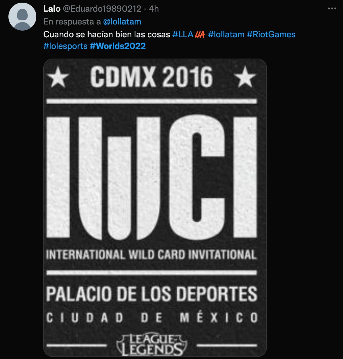 Boletos Worlds 2022