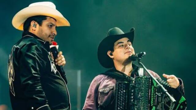 Alfredo Olivas y Julión Álvarez durante gira "Prófugos del Anexo"