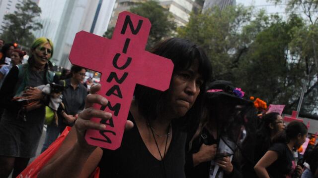 Protesta por mujeres desaparecidas