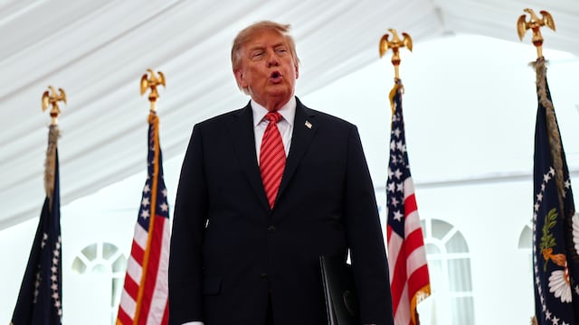 Donald Trump, presidente de Estados Unidos.