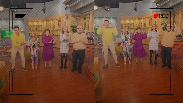 Conductores de Ventaneando bailaron “Pobre secretaria”