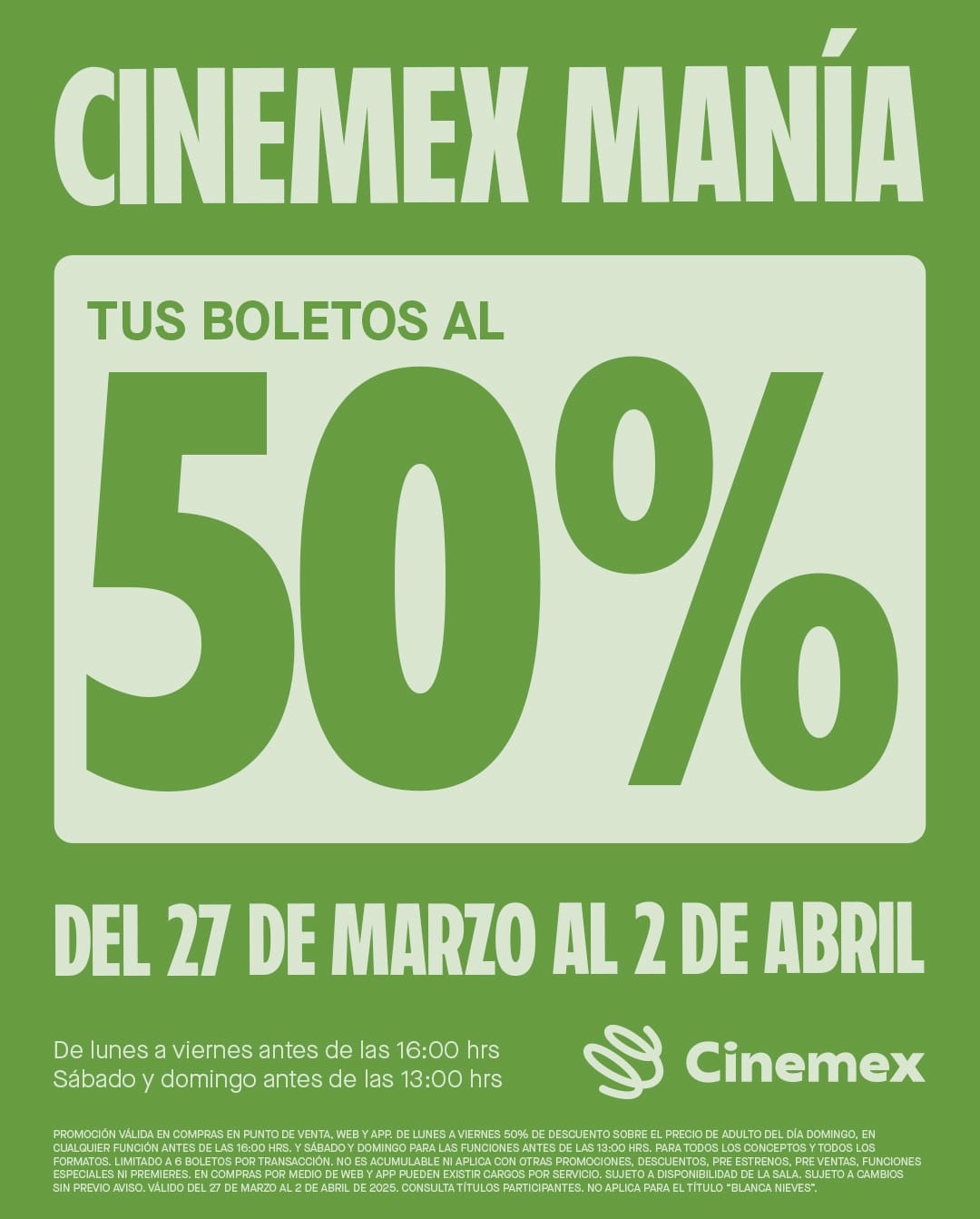 Cinemexmanía marzo 2025