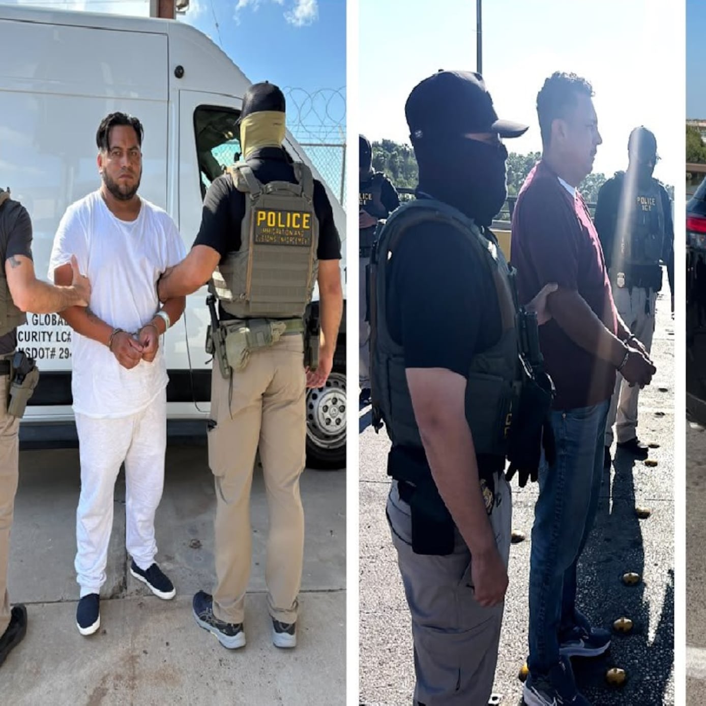 Estados Unidos entrega tres fugitivos buscados en México, incluido un miembro del CJNG