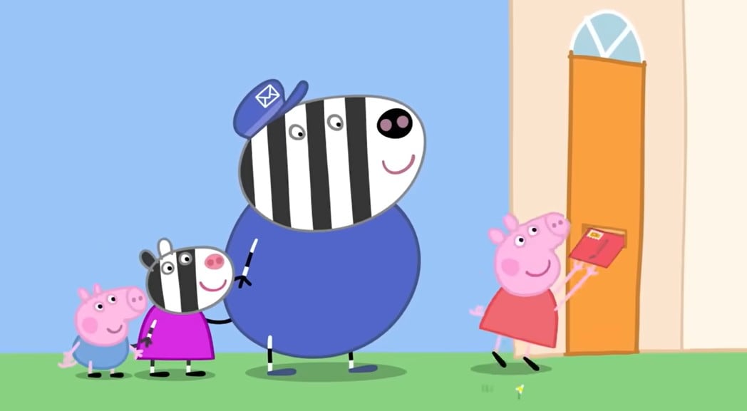 Peppa Pig envía cartas
