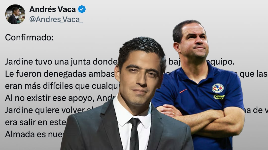 La revelación de Andrés Vaca sobre la salida de Jardine