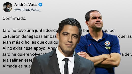 La revelación de Andrés Vaca sobre la salida de Jardine
