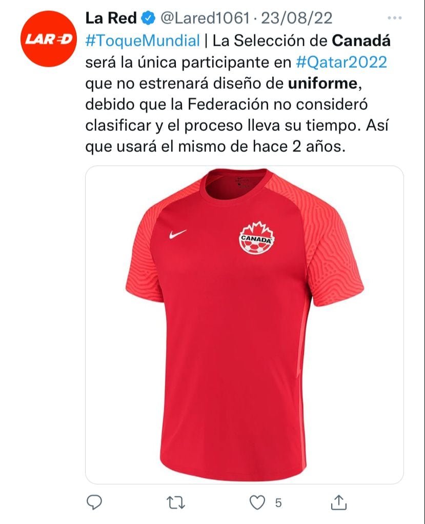 Selección de Canadá.