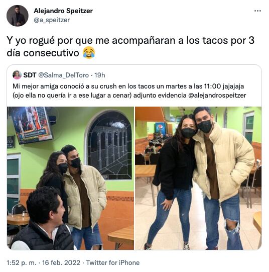 Tuit de Alejandro Speitzer