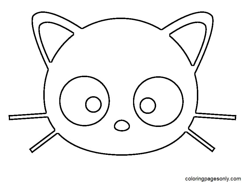 Dibujo cumpleaños de Chococat