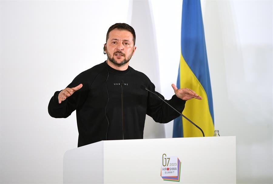 Volodímir Zelenski, presidente de Ucrania