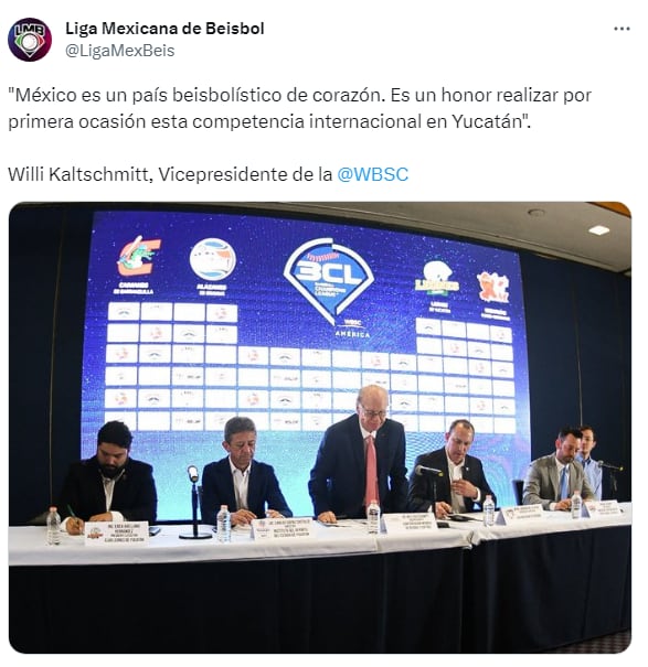 Presentación de "Champions League" de beisbol