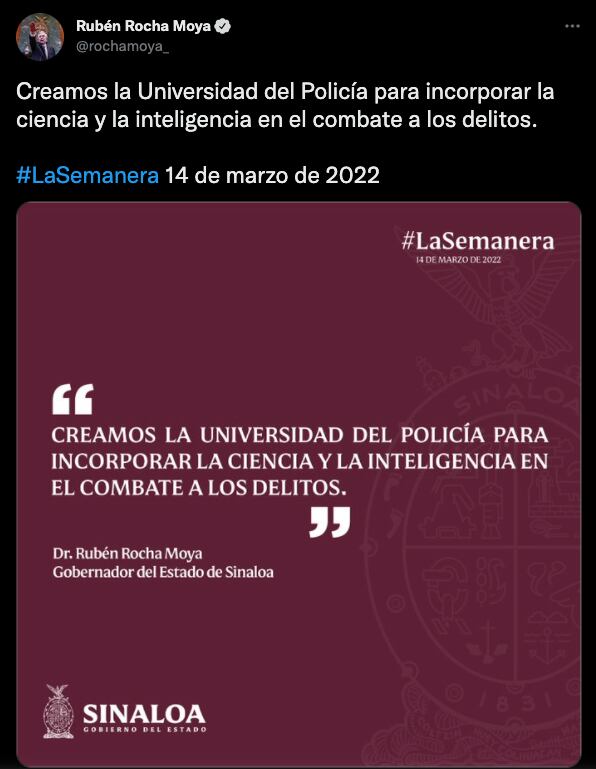 Creación de la Universidad de la Policía