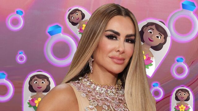 Ninel Conde sí se casó y ya presumió su anillo de matrimonio