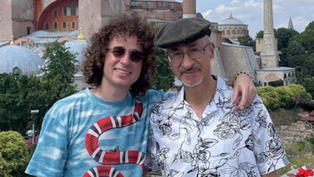 Luisito Comunica y su papá, en Turquía