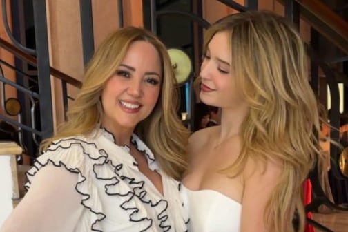 Mía Rubín y Andrea Legarreta