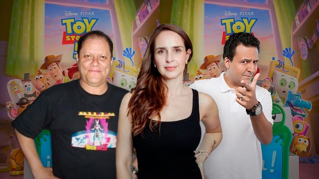 José Luis Orozco, Irán Castillo y Arturo Mercado Jr., voces en español de Toy Story 5