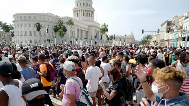 Protestas en Cuba