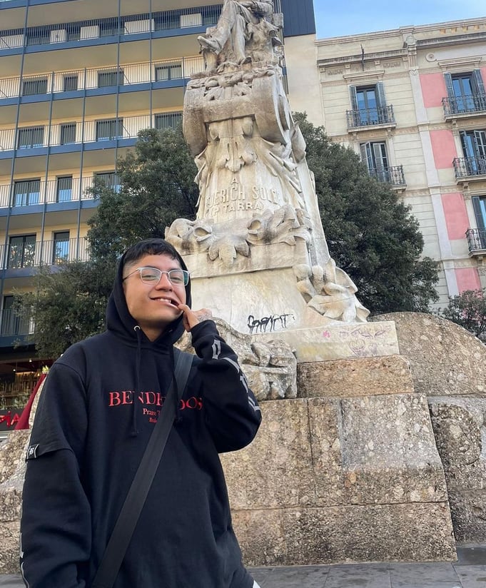 Majestic, rapero, freestyler y subcampeón de la Red Bull México 2023.