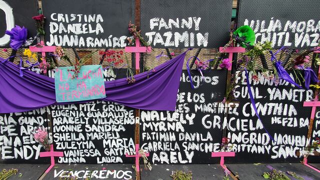 Muro en Palacio Nacional