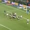 El brutal golazo de Hulk en el futbol brasileño; su tiro libre casi parte la portería en dos