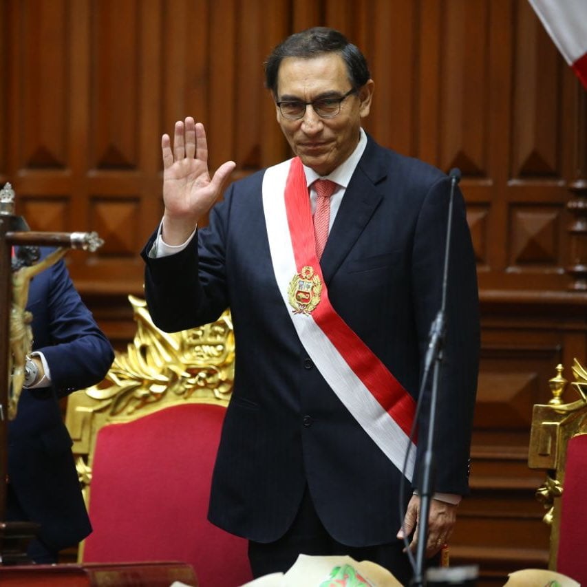 Martín Vizcarra, político.