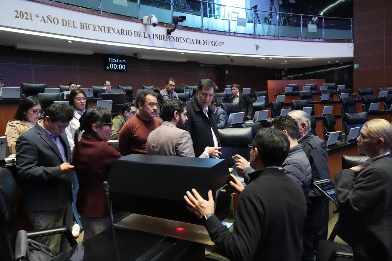 Reforma al Poder Judicial: Las fotos de la tómbola para el sorteo de elección de jueces y ministros