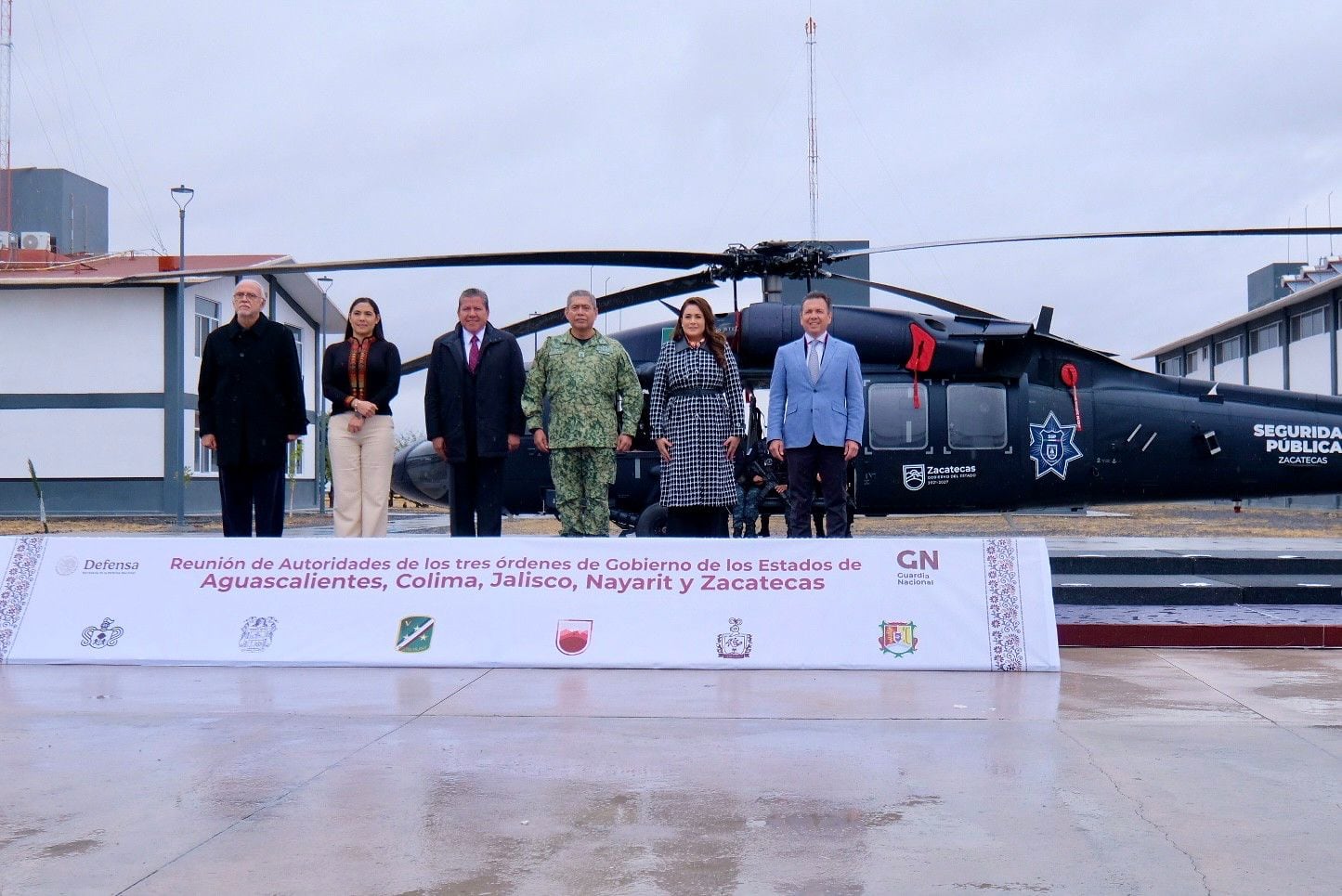 Pablo Lemus con autoridades de Aguascalientes, Colima, Nayarit y Zacatecas