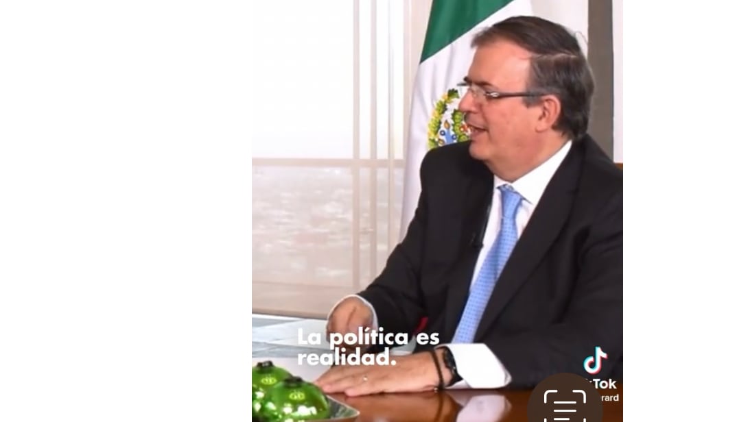 Marcelo haciendo campaña en su oficina