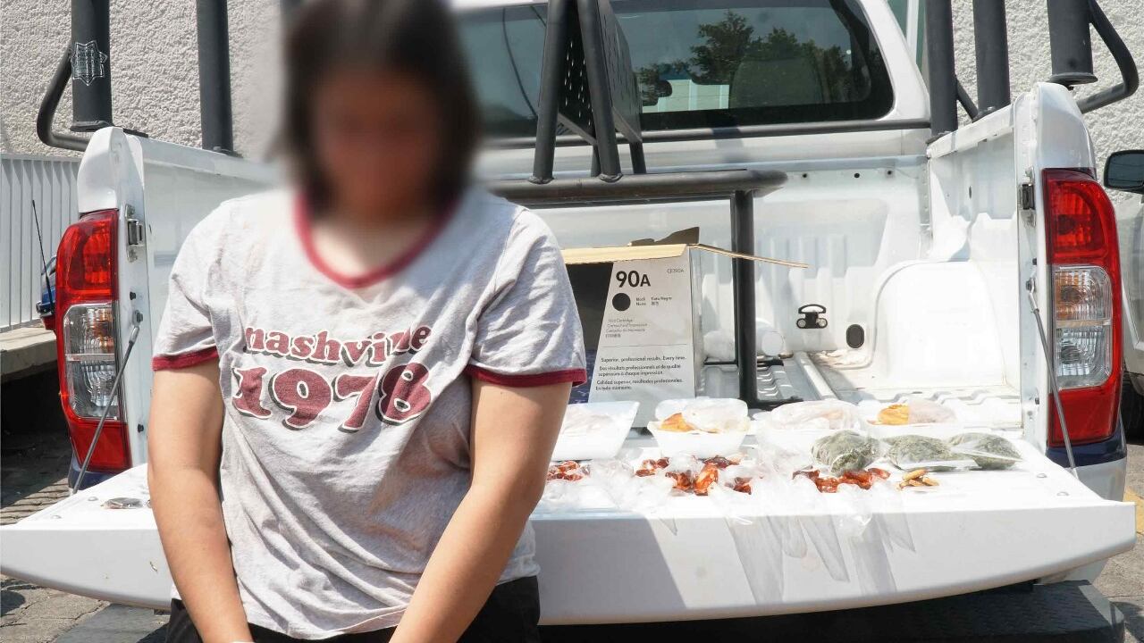 Vendía comida con marihuana afuera del IPN; la vinculan a proceso