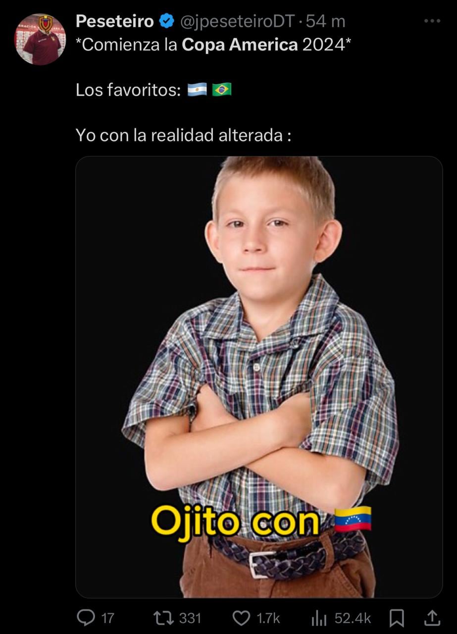 Memes Copa América.