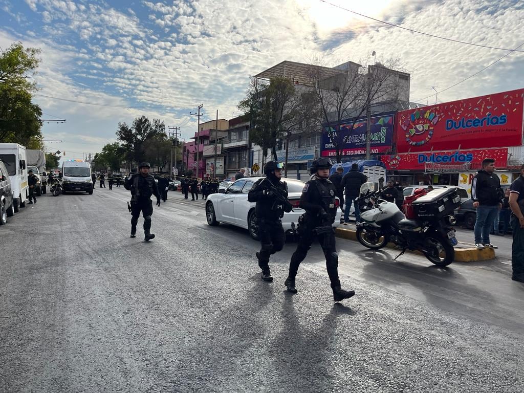 Se reporta fuerte balacera en Iztacalco