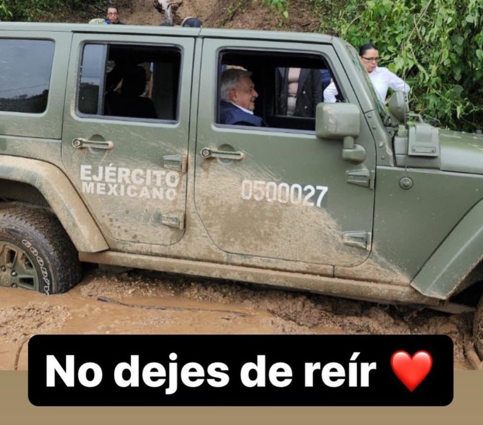 AMLO intentado llegar a Acapulco deja los más enlodados memes