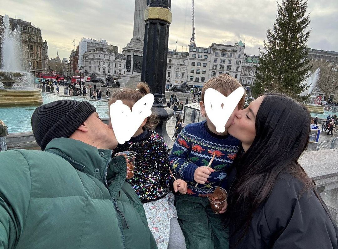 Sara Kohan y su familia