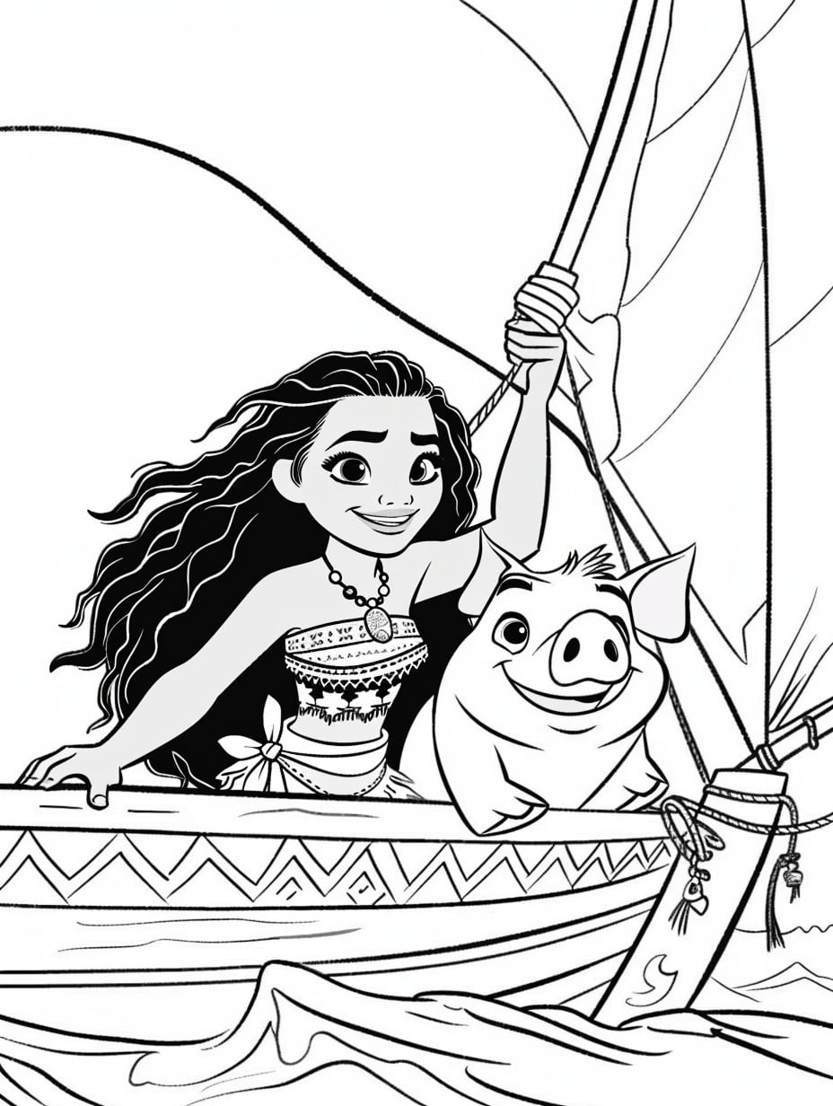 Dibujos de Moana