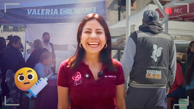 Critican a diputada de Morena por promoción durante jornada de vacunación